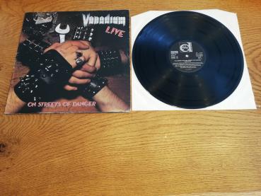 Vanadium On Streets of Danger 1985 Durium 30417 Italienische Pressung VG/VG